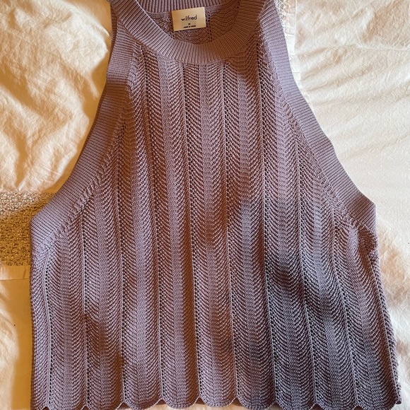 Aritzia Wilfred Lilac Top - Picture 3 of 5